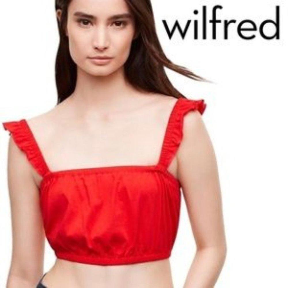Aritzia Wilfred Amiens Top - Black -  Small